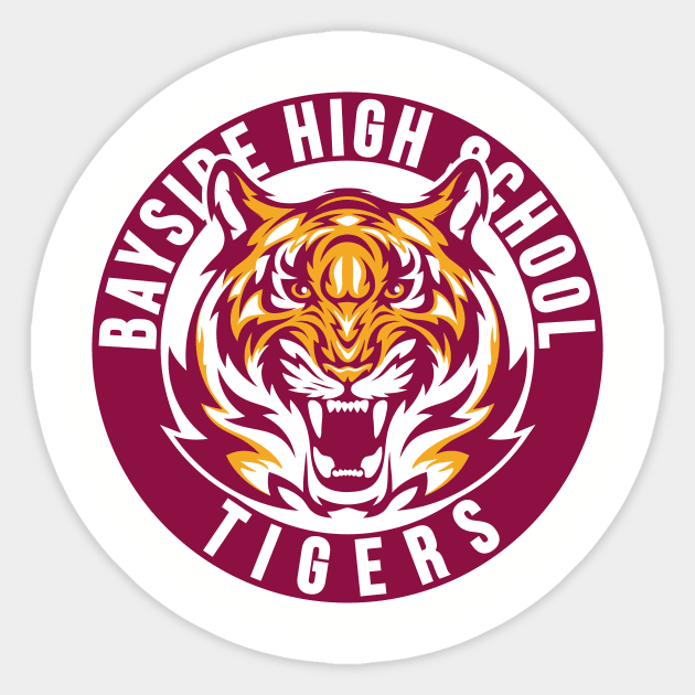 Bayside Tigers Sticker by CoDDesigns